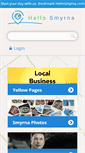 Mobile Screenshot of hellosmyrna.com