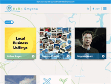 Tablet Screenshot of hellosmyrna.com